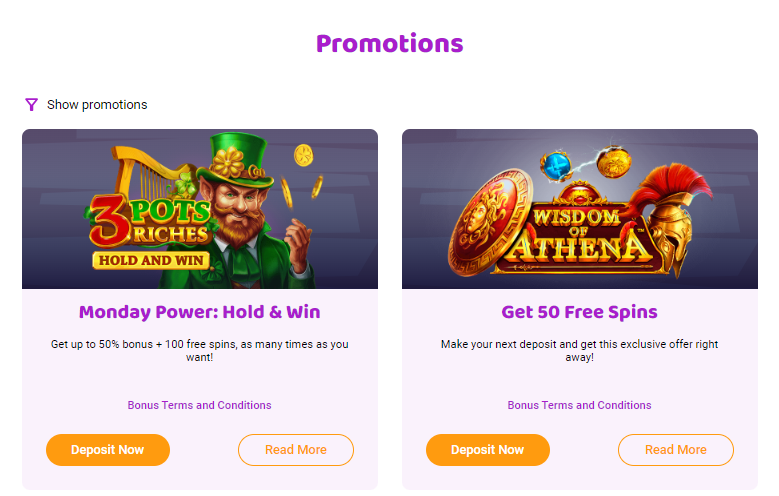 Boo Casino Promotions